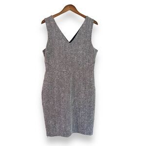 Banana Republic Gray Midi Dress